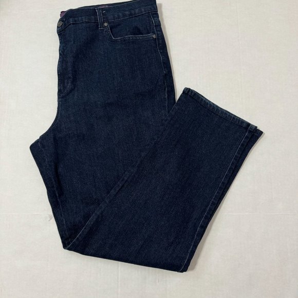 Gloria Vanderbilt Sz 20W Tall Amanda Classic High Rise Tapered Jeans - Picture 6 of 14